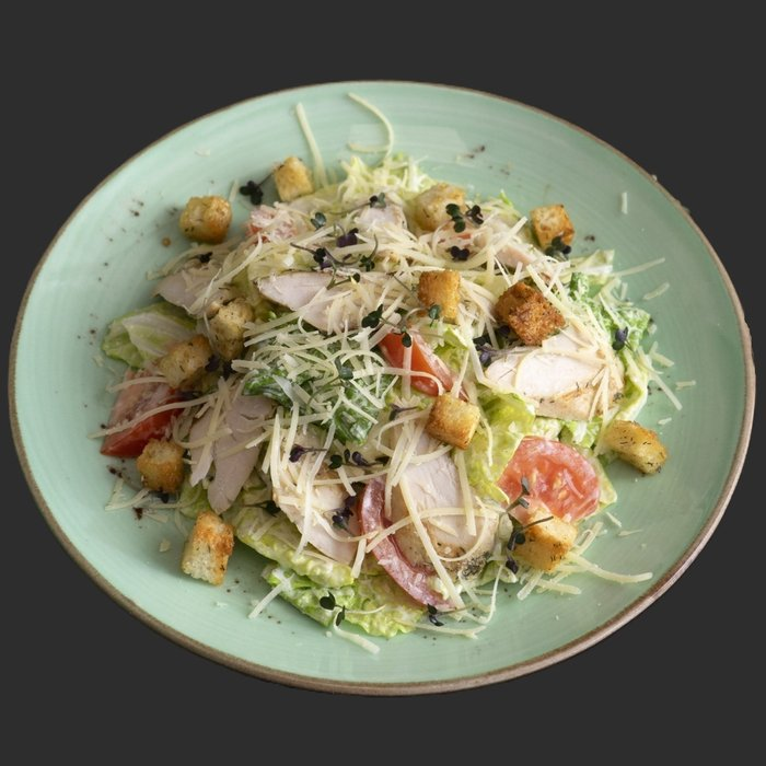 Цезарь с курицей