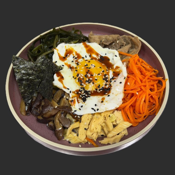 Пибимпап корейский плов