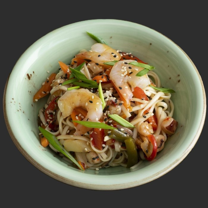 WOK с морепродуктами