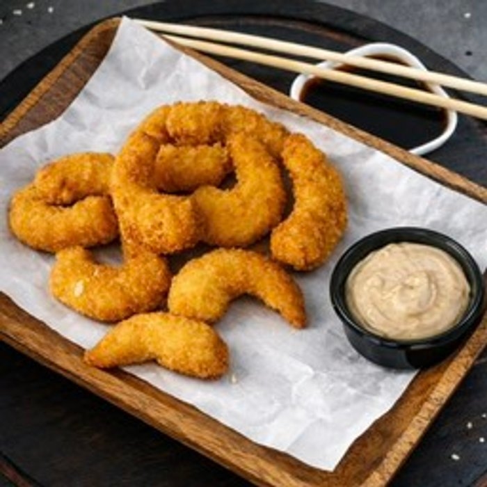 Тигровые креветки темпура